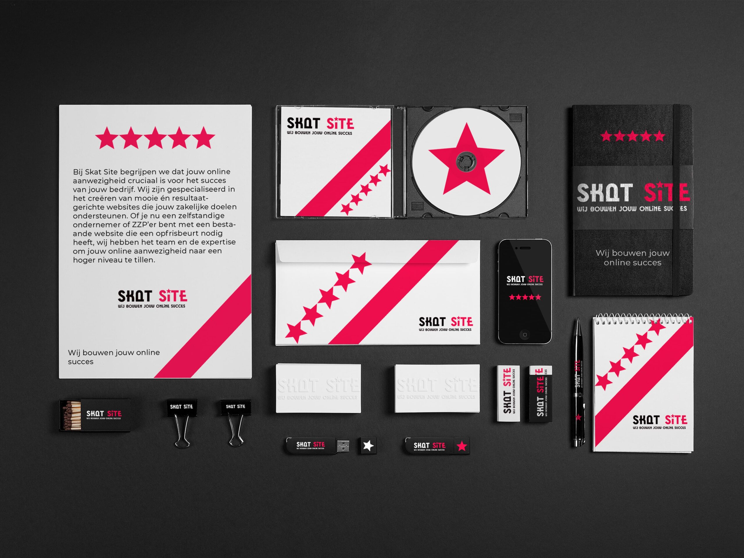 boek, folders en flyers skatsite