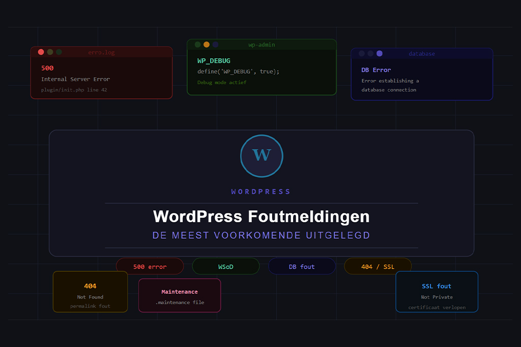 WordPress Foutmeldingen help nodig bij skatsite
